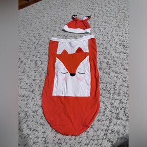 NWT Pat Pat Fox Swaddle Sack